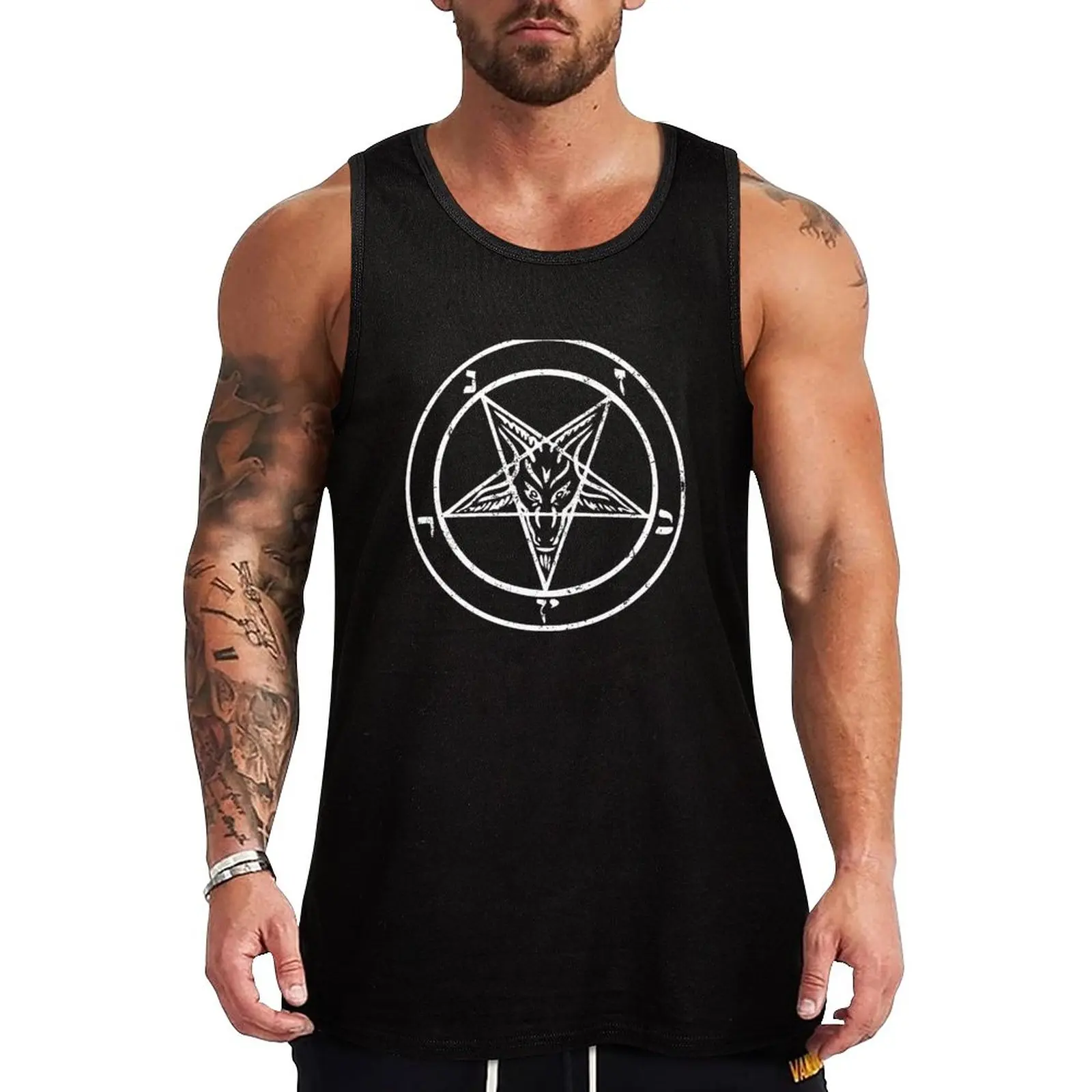 Crossfit Weight Vest - New Pentagram Tank Top clothes for