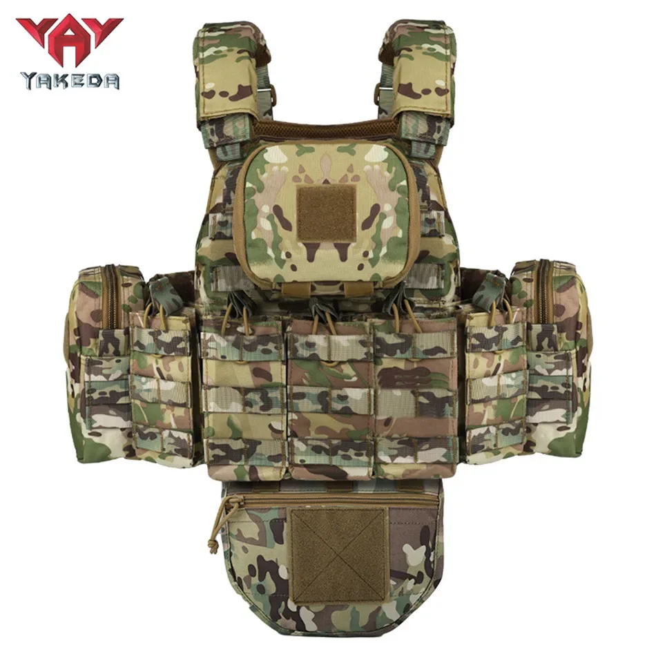Crossfit Vest - YAKEDA Tactical Vest Outdoor Hunting Plate