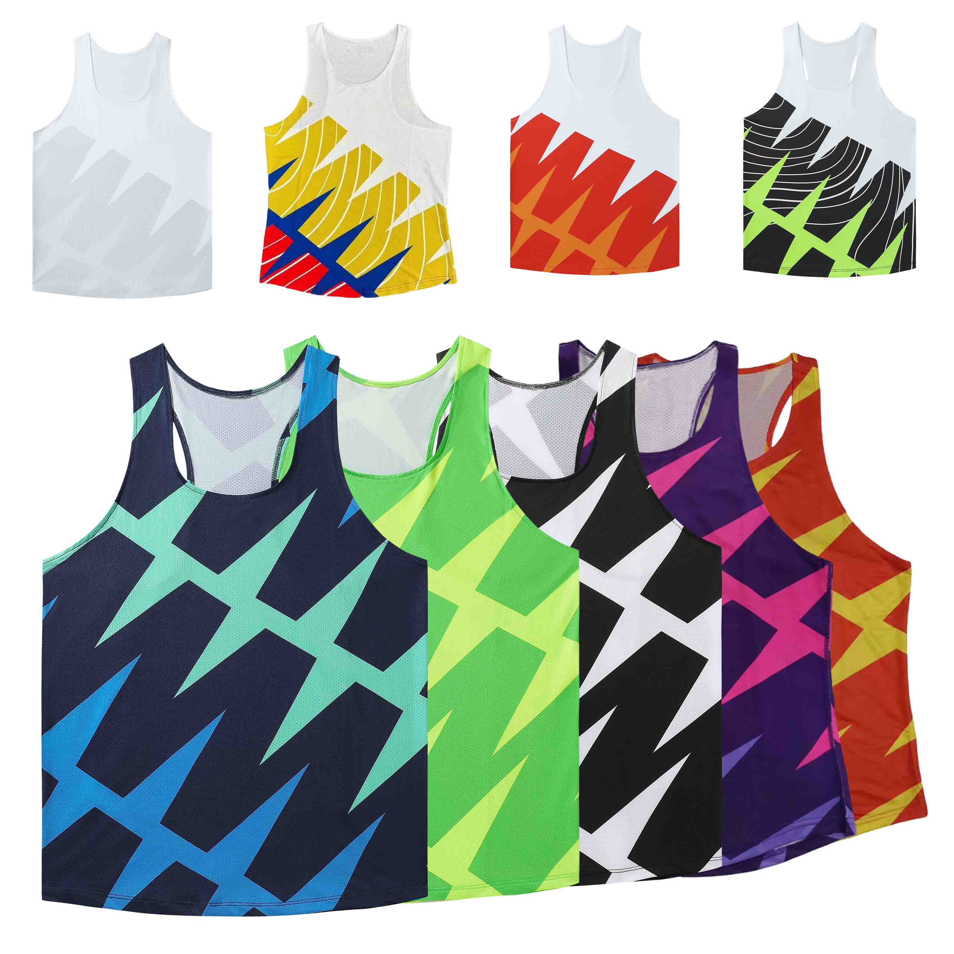 Crossfit Vest - Running Vest Athletics Tank Top Runnning