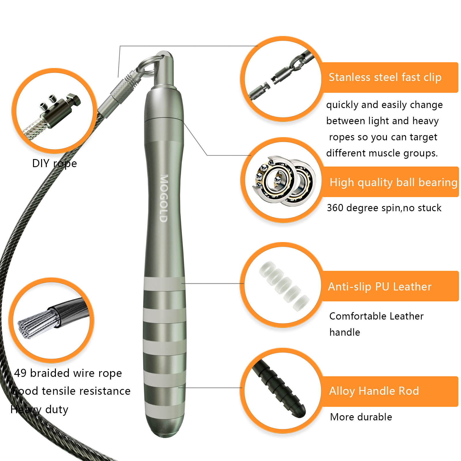 Crossfit Speed Jumping Rope Ho - Crossfit No Equipment 评论和价格