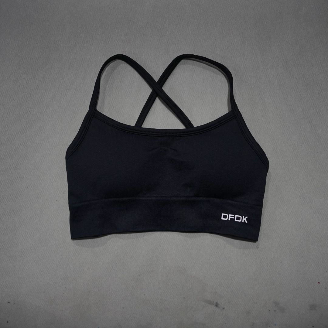 DFDK Sexy Cross Back Yoga Bra  - Crossfit Yoga 评论和价格