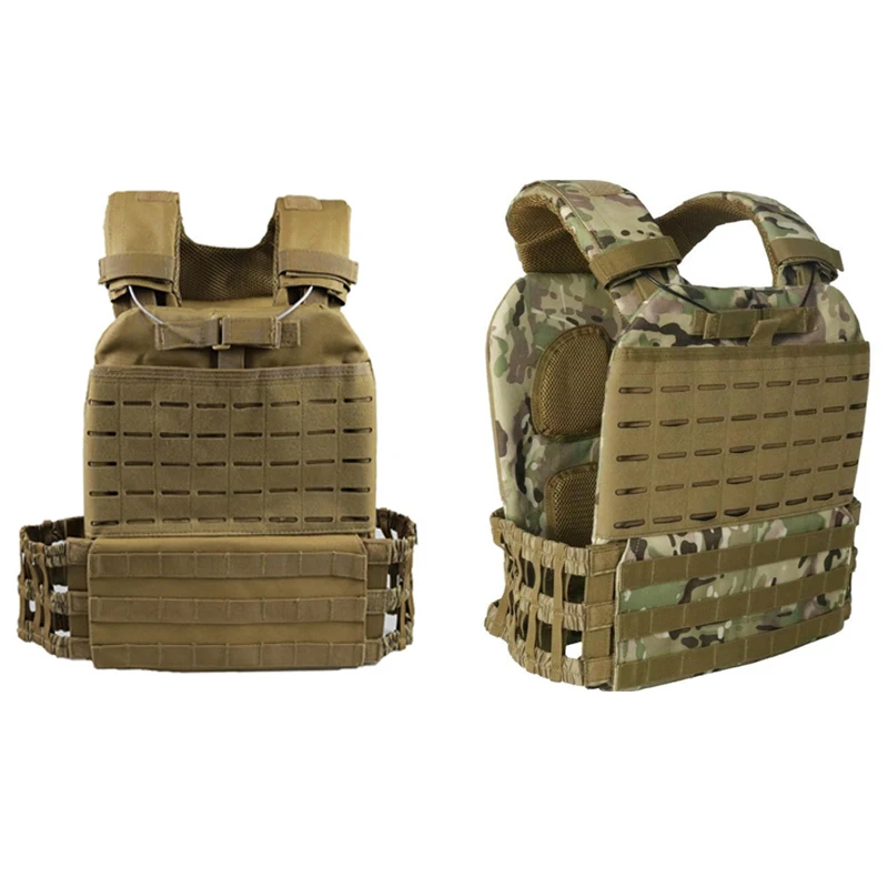 Tactical Training Vest Molle P - Crossfit Weight Vest 评论和价格
