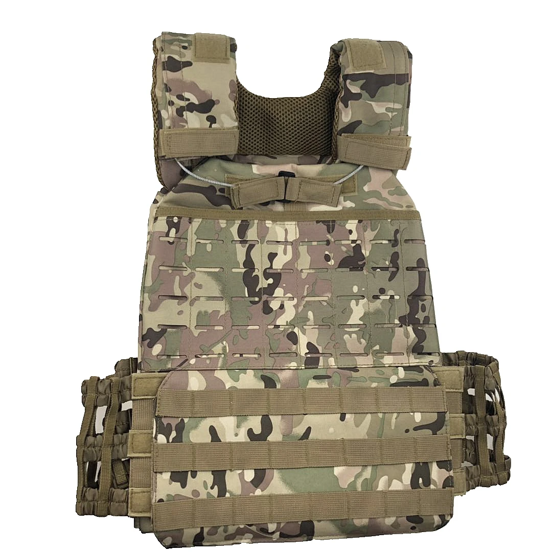 Tactical Training Vest Molle P - Crossfit Weight Vest 评论和价格