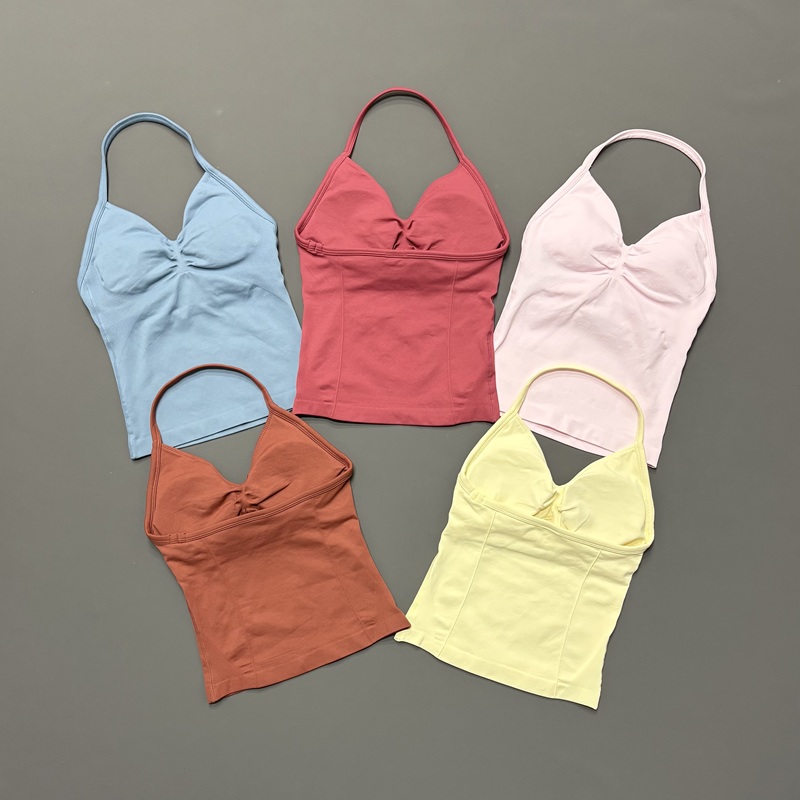 Gym Women Sports Tank Top Seam - Crossfit Yoga 评论和价格
