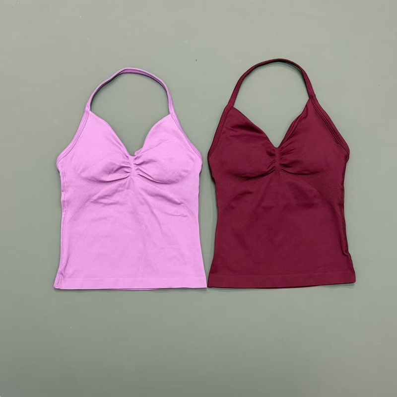 Gym Women Sports Tank Top Seam - Crossfit Yoga 评论和价格