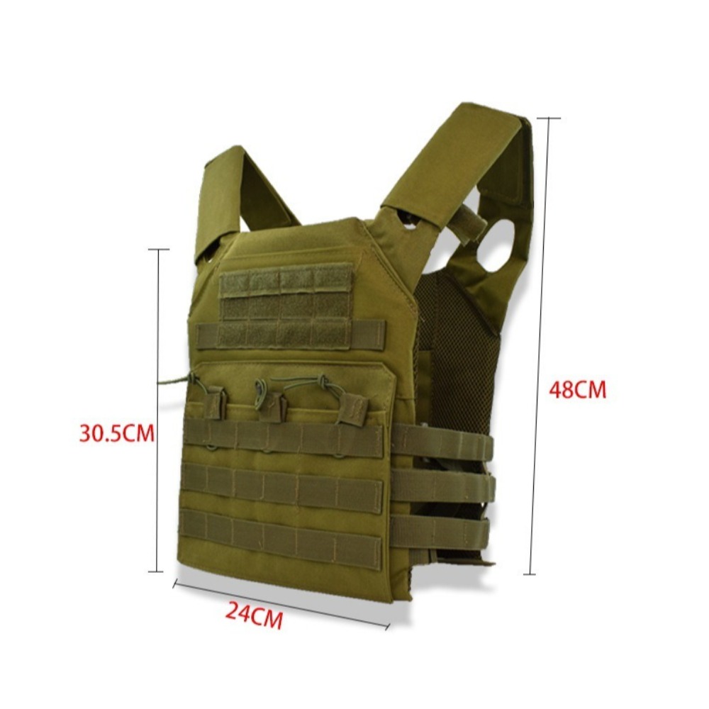Nylon Tactical Vest MOLLE Carr - Crossfit Weight Vest 评论和价格