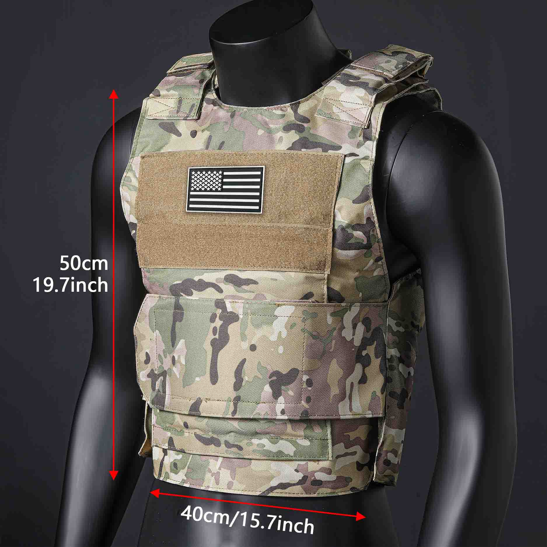 (Gift of American Flag) Quick  - Crossfit Weight Vest 评论和价格
