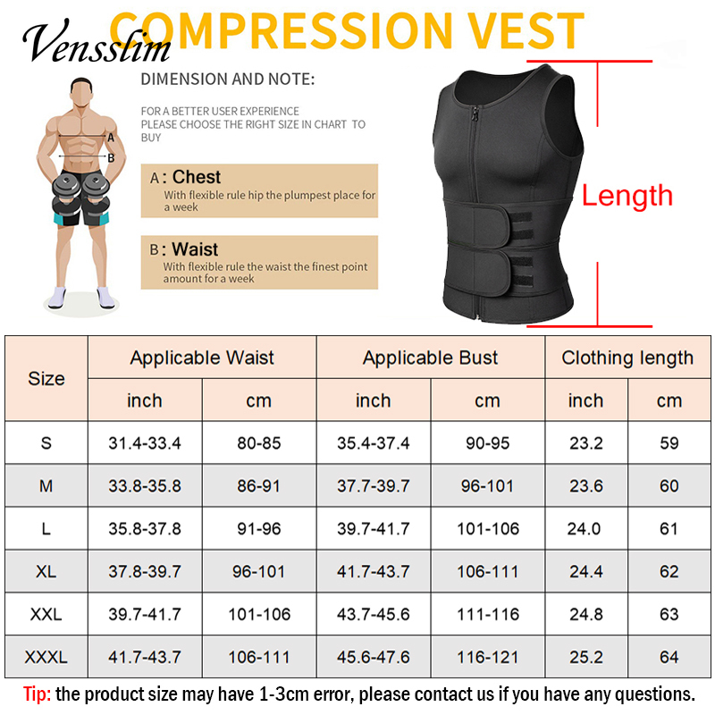 Vensslim Slimming Compression  - Crossfit Vest 评论和价格