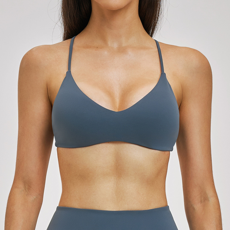 Backless Yoga Bra Gym Women Sp - Crossfit Yoga 评论和价格