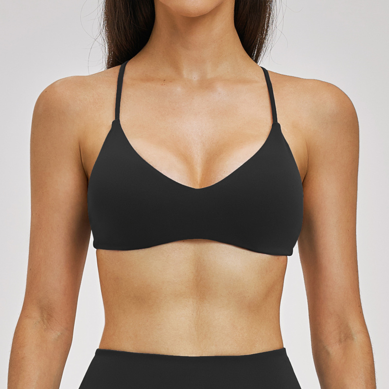 Backless Yoga Bra Gym Women Sp - Crossfit Yoga 评论和价格