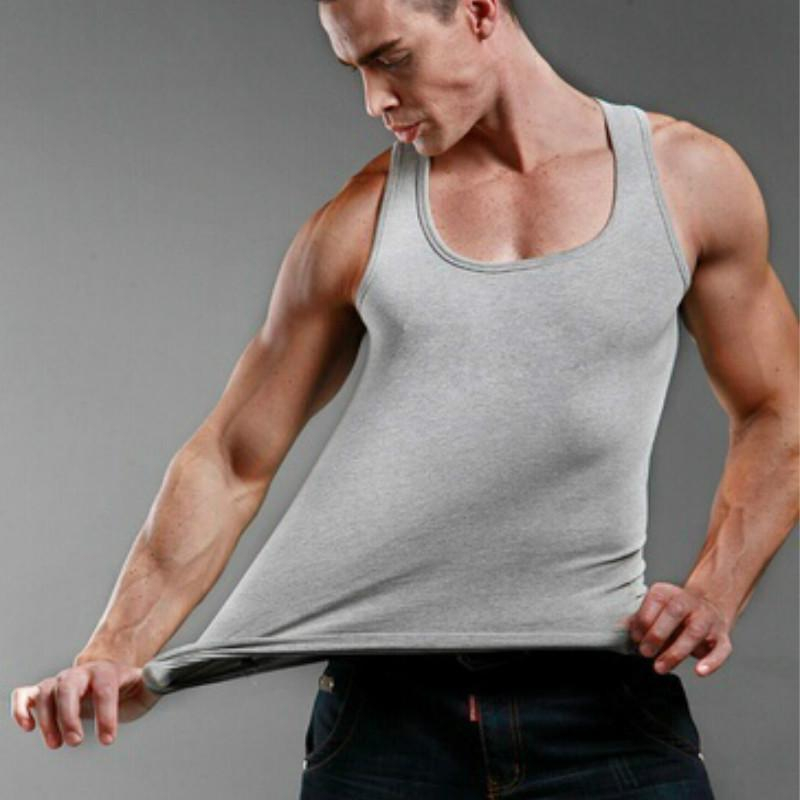 Men Sports Vest Sleeveless Squ - Crossfit Vest 评论和价格