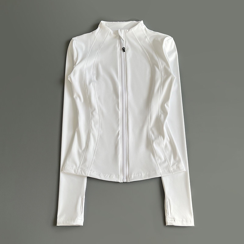 Women Full Zip Long Sleeve Ath - Crossfit Yoga 评论和价格