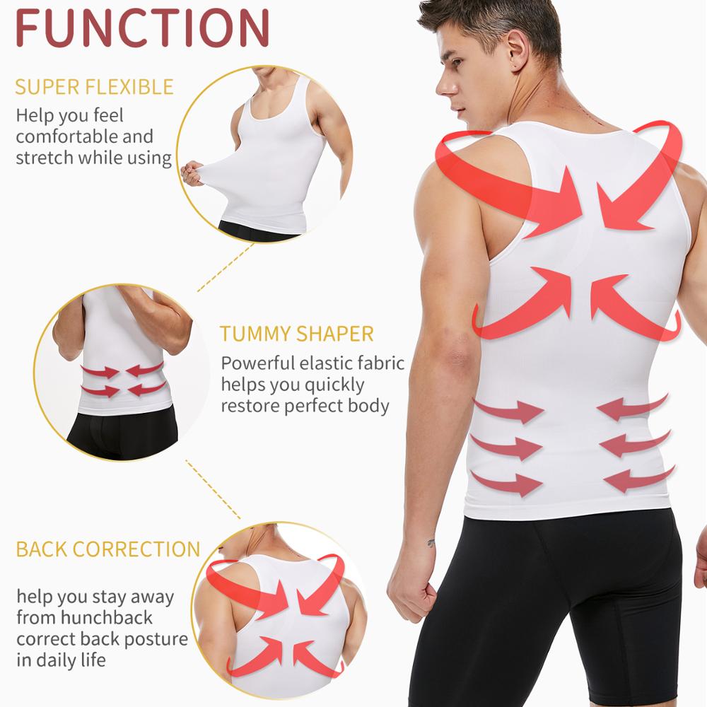 Mens Slimming Body Shaper Ches - Crossfit Weight Vest 评论和价格