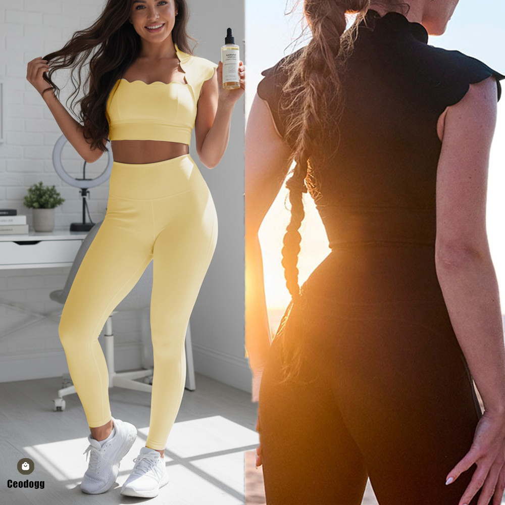 Pad Wavy Women Sports Vest Yog - Crossfit Yoga 评论和价格