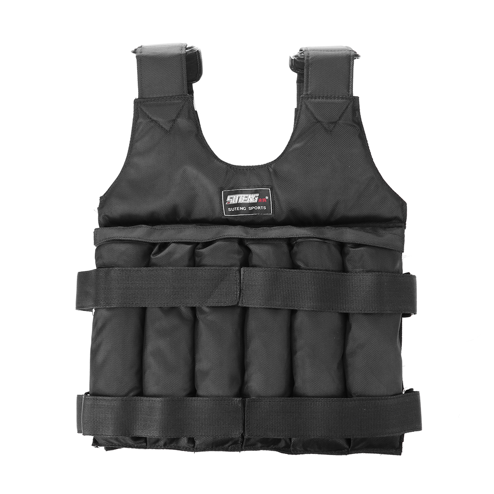 1 - 110LBS Adjustable Weighted - Crossfit Weight Vest 评论和价格